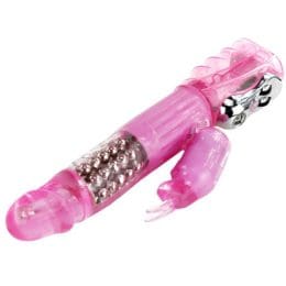 BAILE - VIBRATOR WITH ROTATION AND RABBIT MULTIVE SPEED AND MULTIROTATION 2